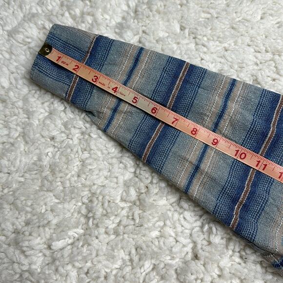 Casey & Max Vintage Button Down Shirt Western Stripes Made in USA Cotton PP29 - Picture 9 of 10